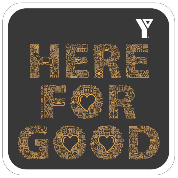 YMCA Here For Good Sticker Thumbnail