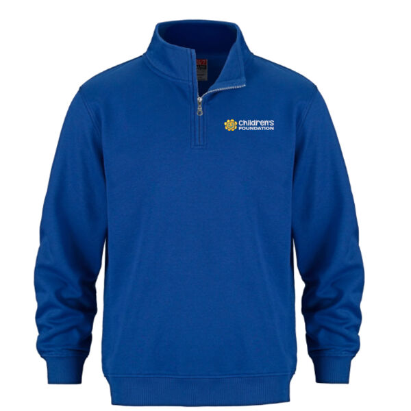 Embroidered Flux Adult 1/4 Zip Thumbnail