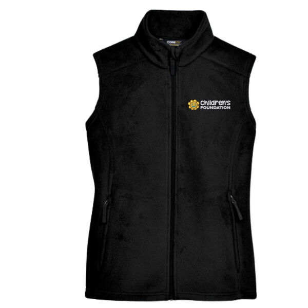 Embroidered Journey Fleece Vest  Thumbnail