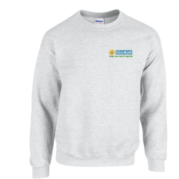 Embroidered Heavy Blend Fleece Crewneck Thumbnail