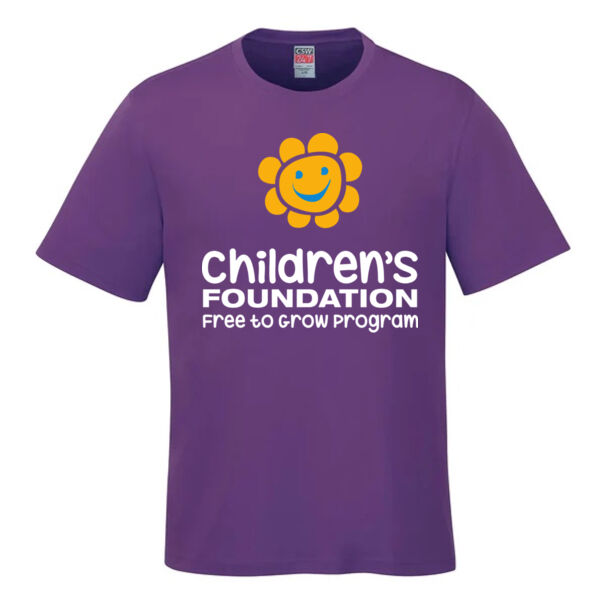 Adult Ring Spun Combed Cotton T-Shirt  Thumbnail